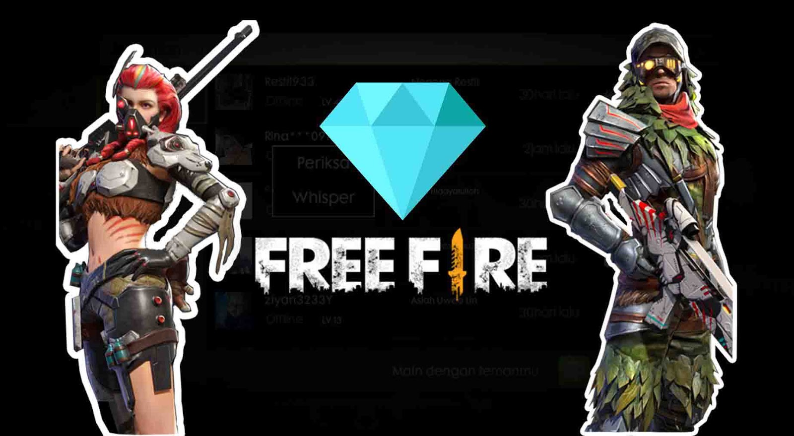 cara mendapatkan diamond Free Fire
