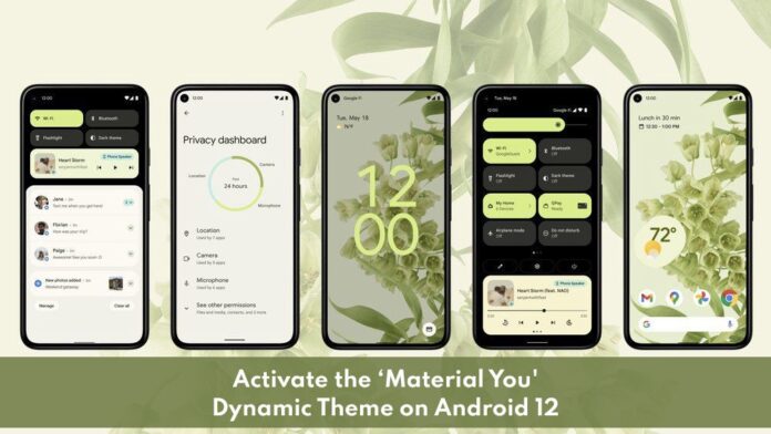 Cara Gunakan Dynamic Theme di Android 12