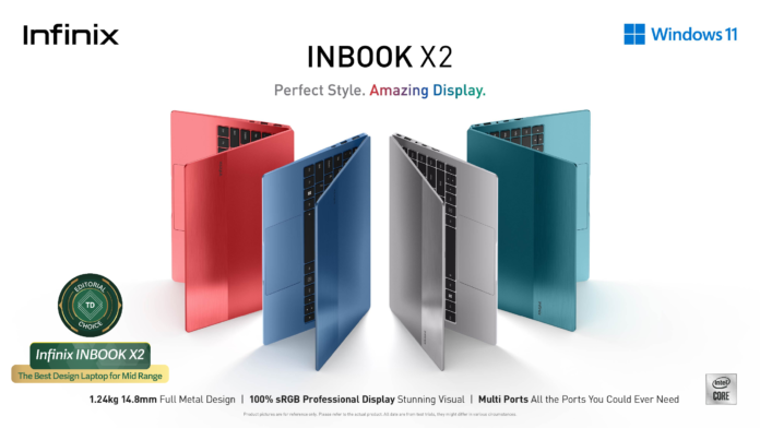 infinix Inbook X2